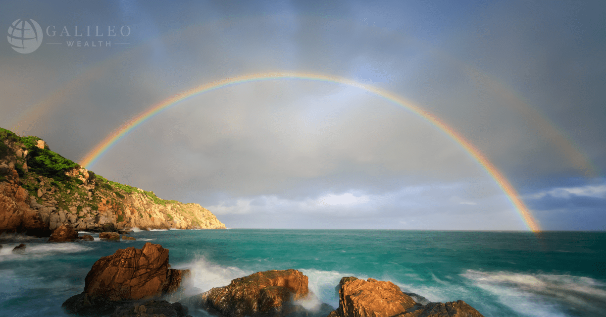 rainbow for a brighter future for expat divorce and pension issues