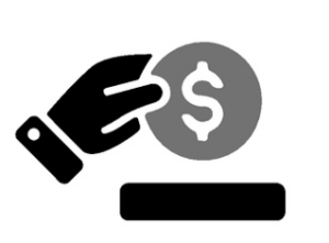 a hand holding a coin